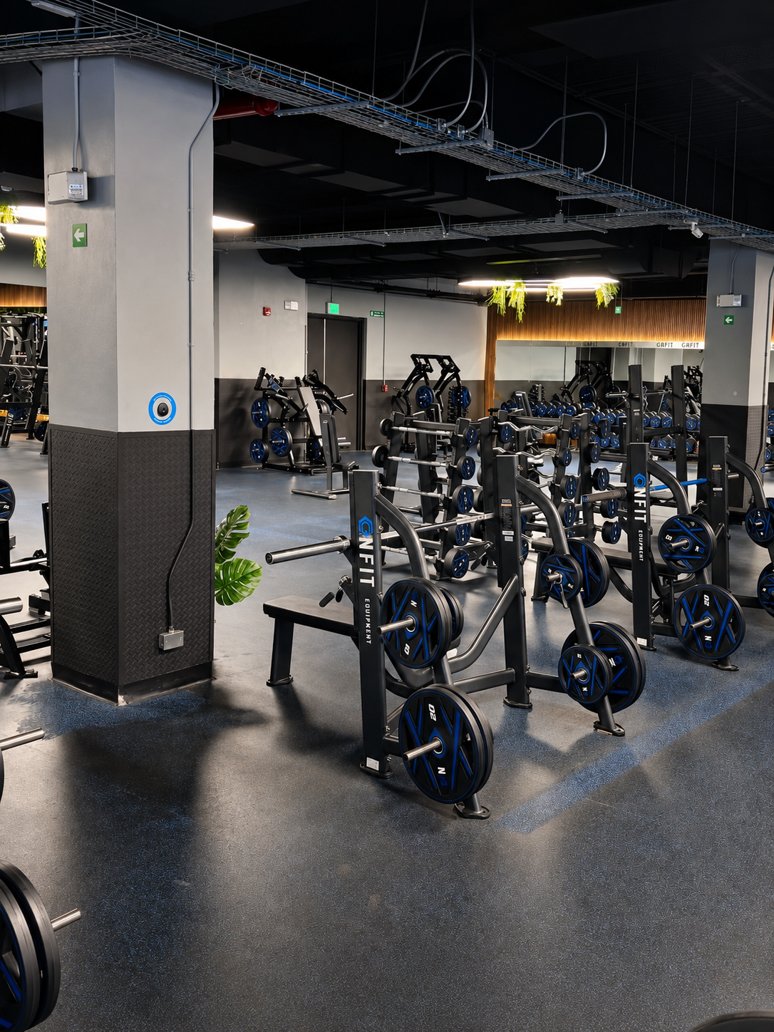 Instalaciones del gimnasio GN Fitness